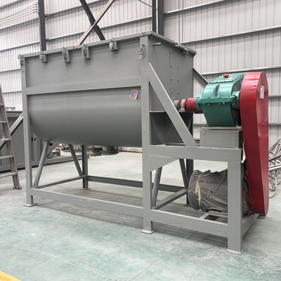 Stainless Steel Horizontal Ribbon Mixer For Mixing Dry Mortar Putty Powder