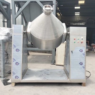Powder particle double cone mixer, special equipment for chemical and food industries