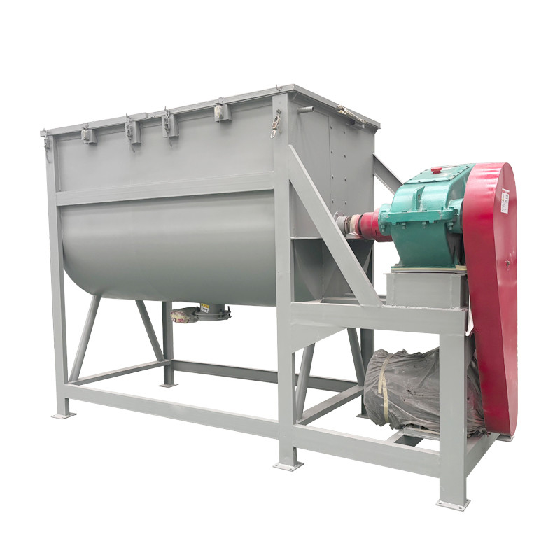Stainless Steel Horizontal Ribbon Mixer For Mixing Dry Mortar Putty Powder