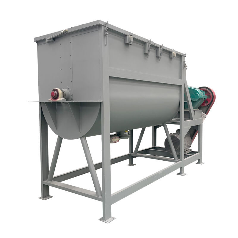 Ribbon Blender Machine Offering Mixing with Helical Mixer Technology Suitable for Powders Particles and Viscous Material Processing