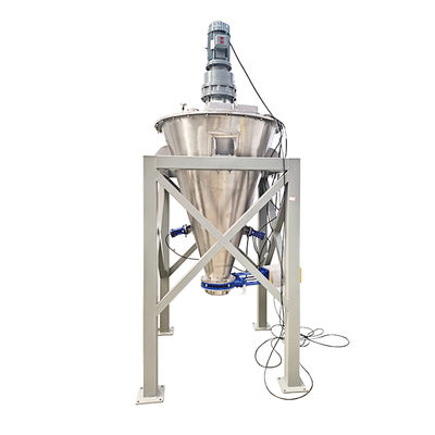Conische menger voor uniforme menging van poeder en korrelige materialen in de chemische, voedingsmiddelen- en bouwmaterialenindustrieën