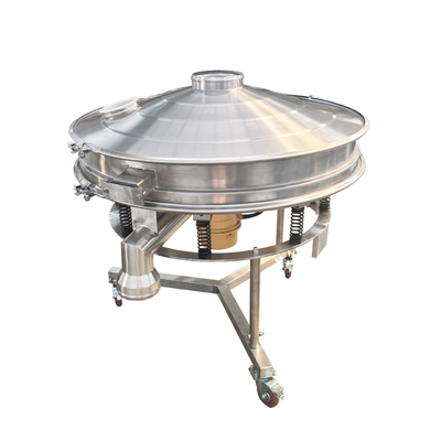 Hoogfrequentiescherm met instelbare vibratieparameters voor nauwkeurige zeving