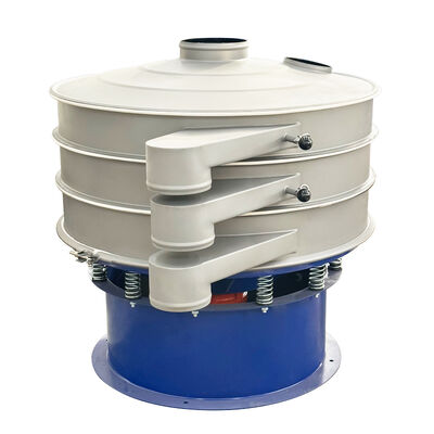 Vibratorische screeningmachine met goede afdichting, makkelijke reiniging en flexibele aanpassing van de schermparameters