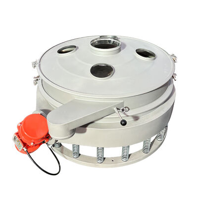 Voedingsmiddel 304 roestvrij staal Direct Discharge Screen - stofdicht en geluidsvrije trillende screening machine met gemakkelijk onderhoud