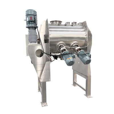 Roestvrij staal ploegmixer met PLC-besturingssysteem en hogesnelheidsploegmesrotatie voor uniform mengen