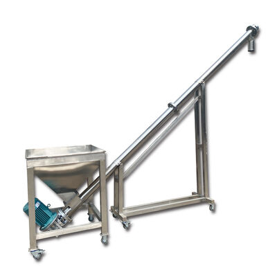 Vervoermachines voor het continu transporteren van materieel met behulp van spiraalbladen voor stabiele en rechtstreekse verplaatsing