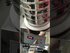 Roestvrijstalen 8-laags ronde testschermmachine