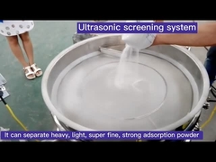 Ultrasone Trillende de Zeefmachine van SUS/van het Koolstofstaal voor Fijn Poeder Siftering