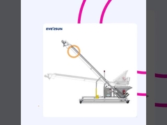 SUS304 316L Vervoerssysteem Maaier Schroefvervoersvoerder